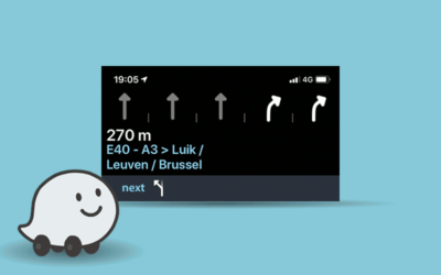 Guidage sur voie ajouté dans l’application Waze