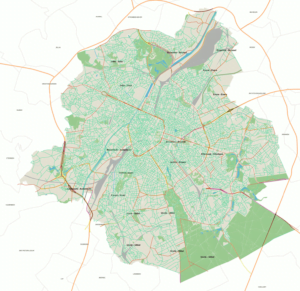 A map showing all speed limits within the new zone 30 in Brussels