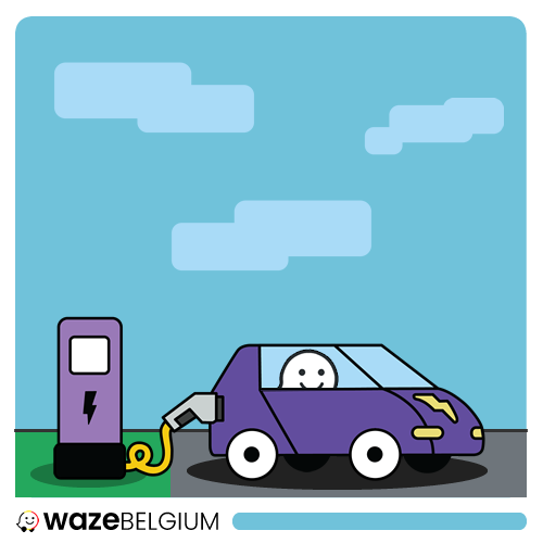 Waze supporte les véhicules électriques en Belgique